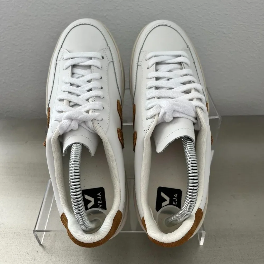 VEJA V-12 Leather Sneakers | Women's 8 | NEW